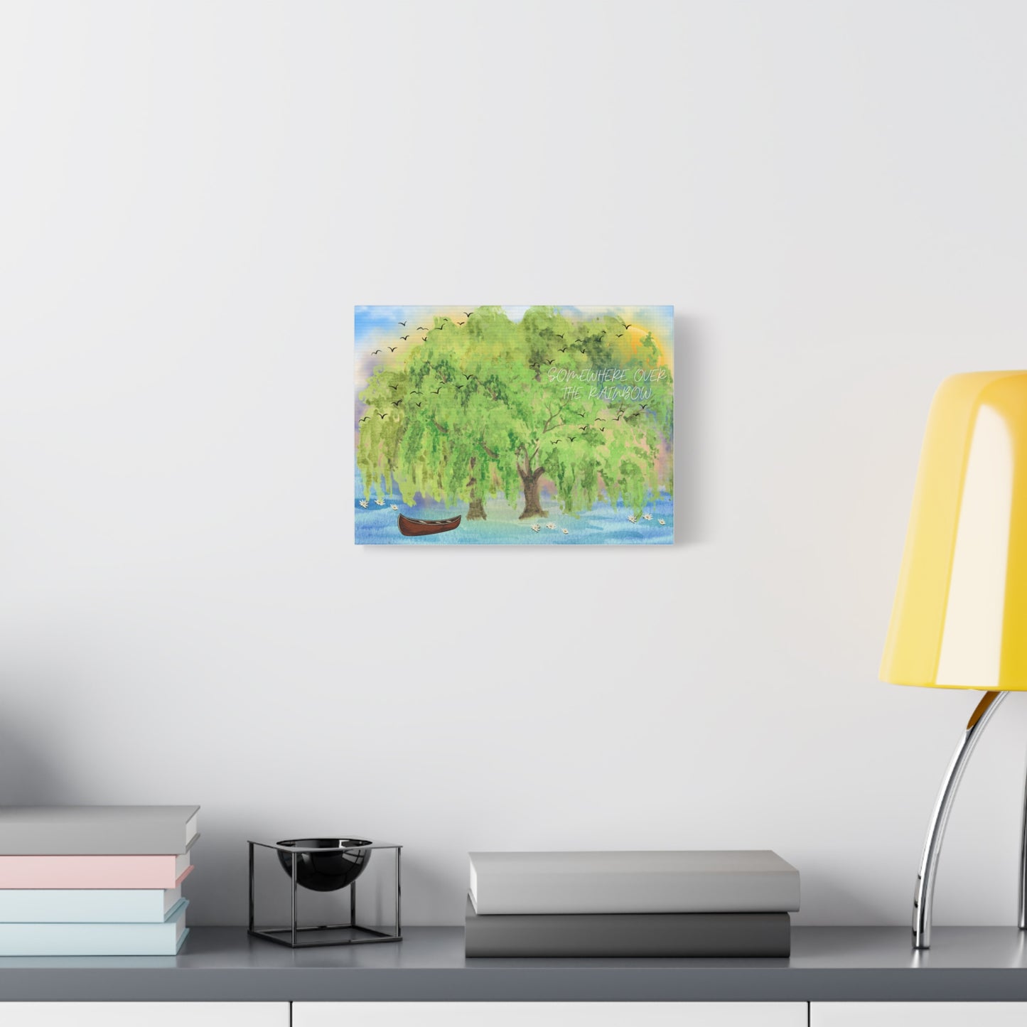 Peaceful Nature Canvas Art - 1.25" Stretched Wall Decor for Home & Office