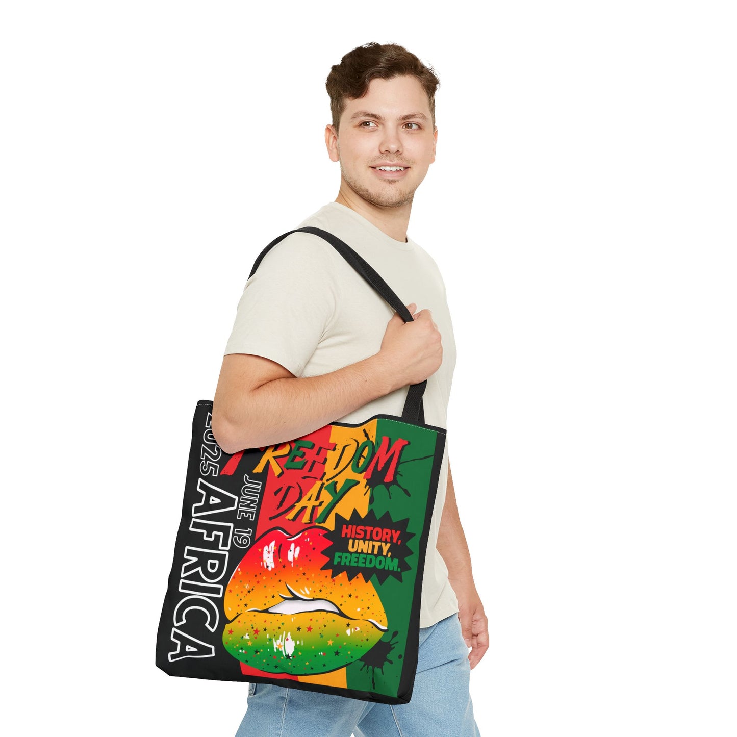 Juneteenth Tote Bag | Bold Cultural Pride Design