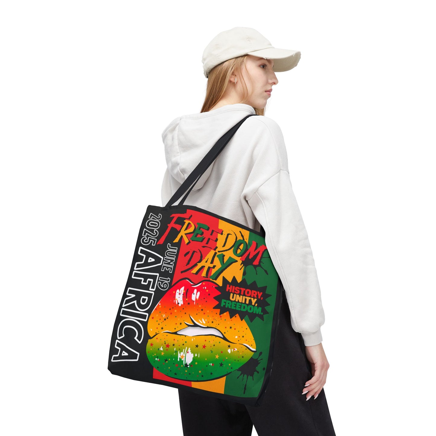 Juneteenth Tote Bag | Bold Cultural Pride Design