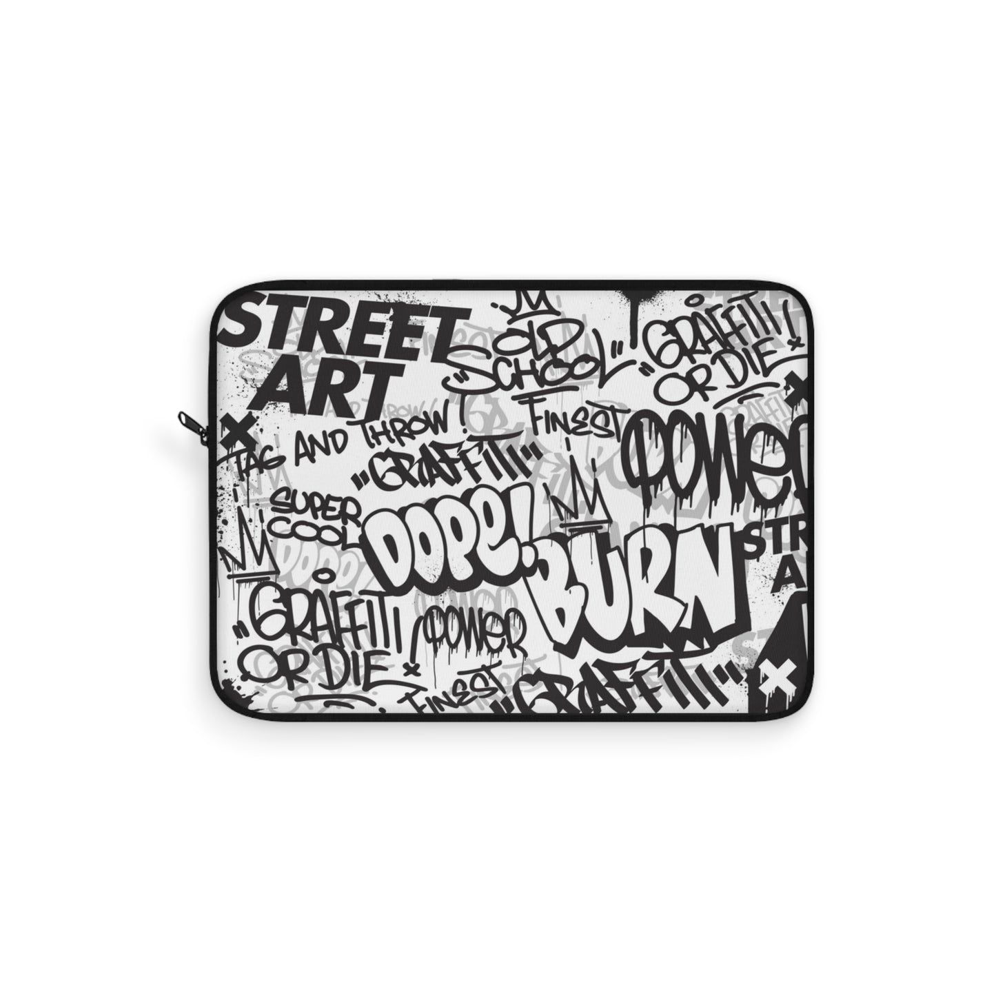 Street Art Graffiti Style Laptop Sleeve - Urban Flair at its Finest - KismetWonders