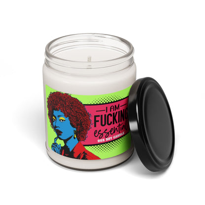 9oz Pop Art 'I Am Fucking Essential' Soy Candle