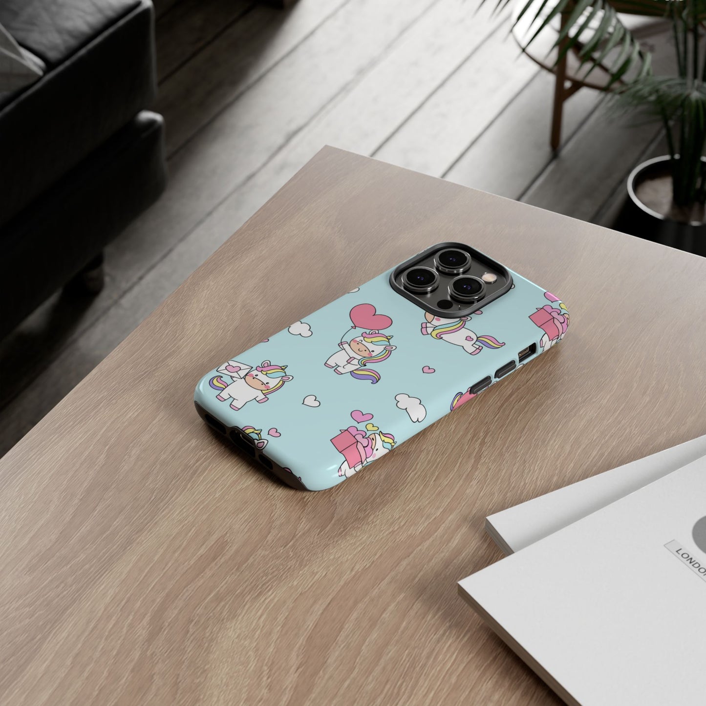 Magical Unicorn Phone Cover - Handmade to Order for iPhone and Samsung Galaxy Devices