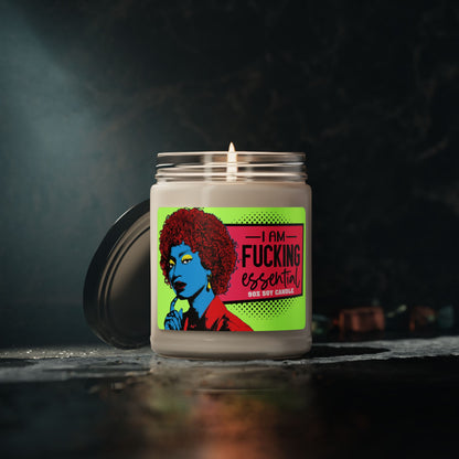 9oz Pop Art 'I Am Fucking Essential' Soy Candle