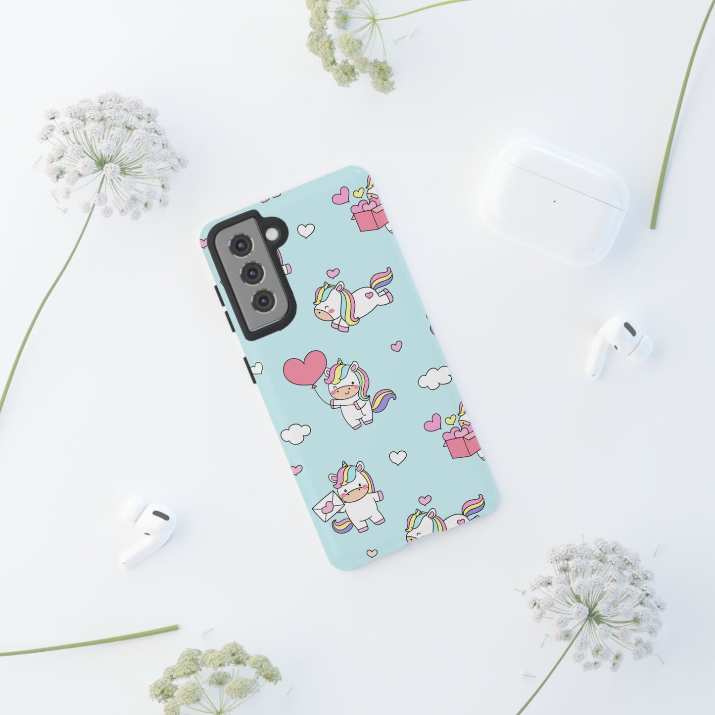 Magical Unicorn Phone Cover - Handmade to Order for iPhone and Samsung Galaxy Devices