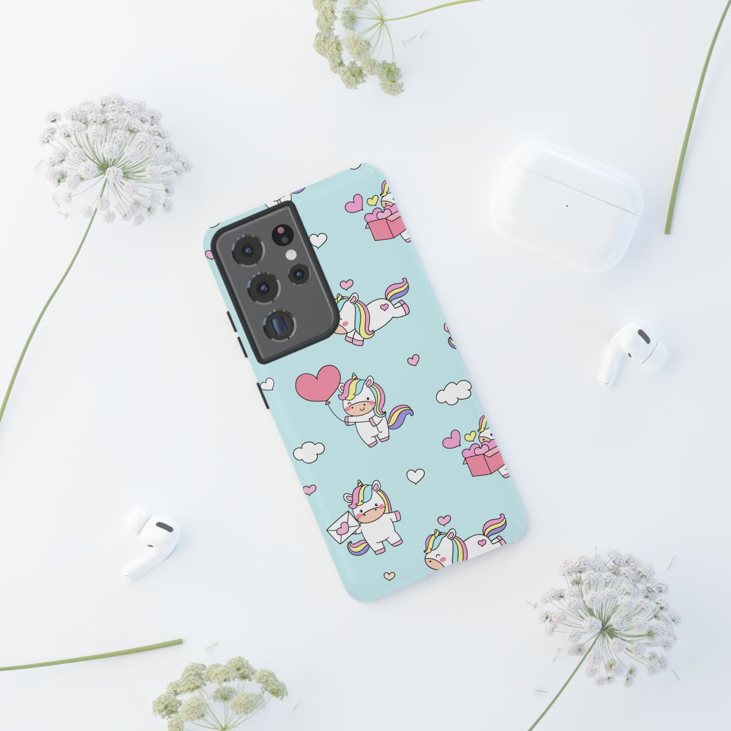 Magical Unicorn Phone Cover - Handmade to Order for iPhone and Samsung Galaxy Devices
