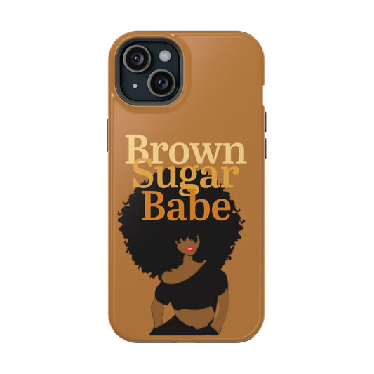 Boldly Embrace Your Melanin with the Brown Suga Babe iPhone Case - Perfect for Women Who Love Black Girl Magic!