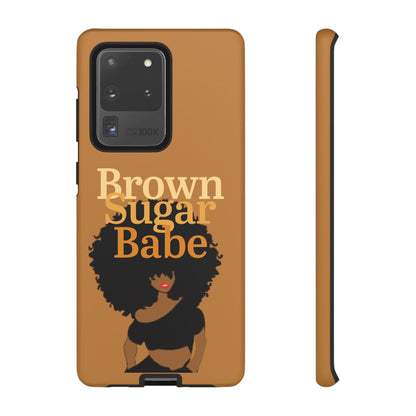 Boldly Embrace Your Melanin with the Brown Suga Babe Samsung Case - Perfect for Women Who Love Black Girl Magic!