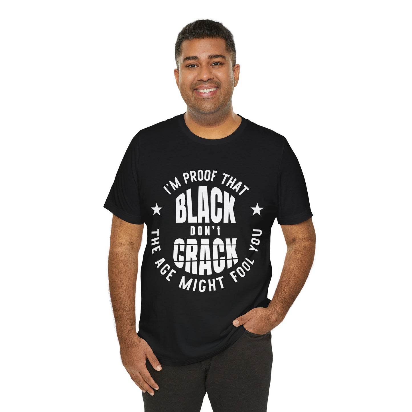 Black Don't Crack: Melanin Pride Unisex Tee