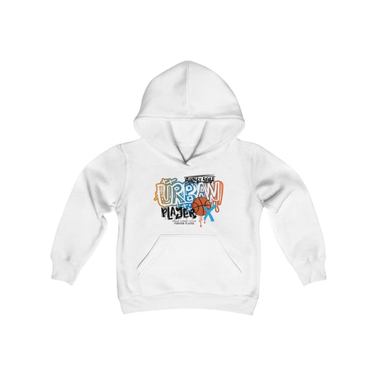 Graffiti Print Street Style Kid Hoodie - Trendy & Warm