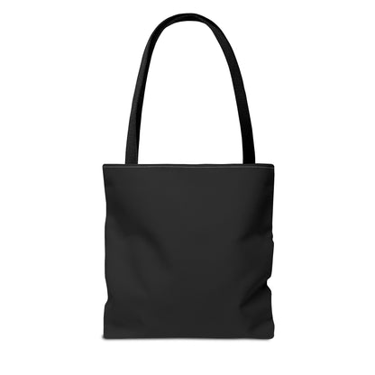 Fashionable Graffiti Tote Bag - Showstopping Black Design with Paint Splatter