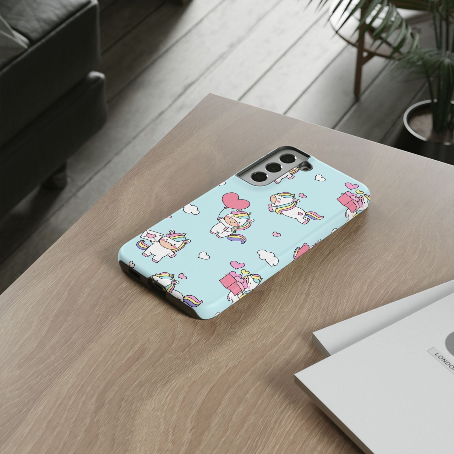 Magical Unicorn Phone Cover - Handmade to Order for iPhone and Samsung Galaxy Devices