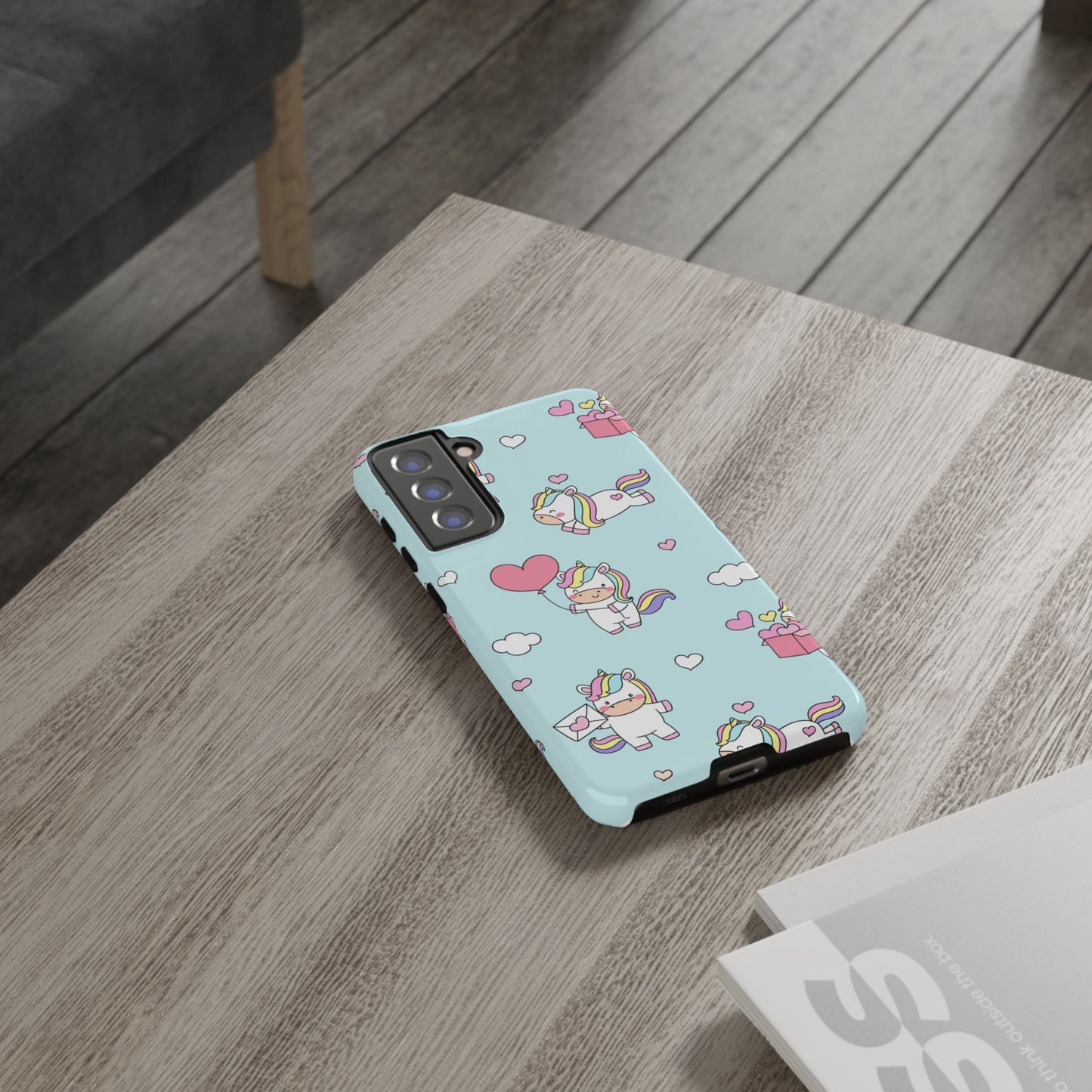 Magical Unicorn Phone Cover - Handmade to Order for iPhone and Samsung Galaxy Devices
