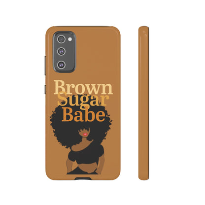 Boldly Embrace Your Melanin with the Brown Suga Babe Samsung Case - Perfect for Women Who Love Black Girl Magic!
