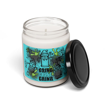 Grind Inspired Scented Soy Candle - 9oz Relaxation and Motivation