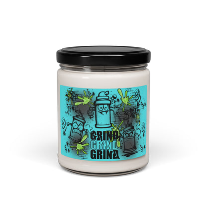 Grind Inspired Scented Soy Candle - 9oz Relaxation and Motivation