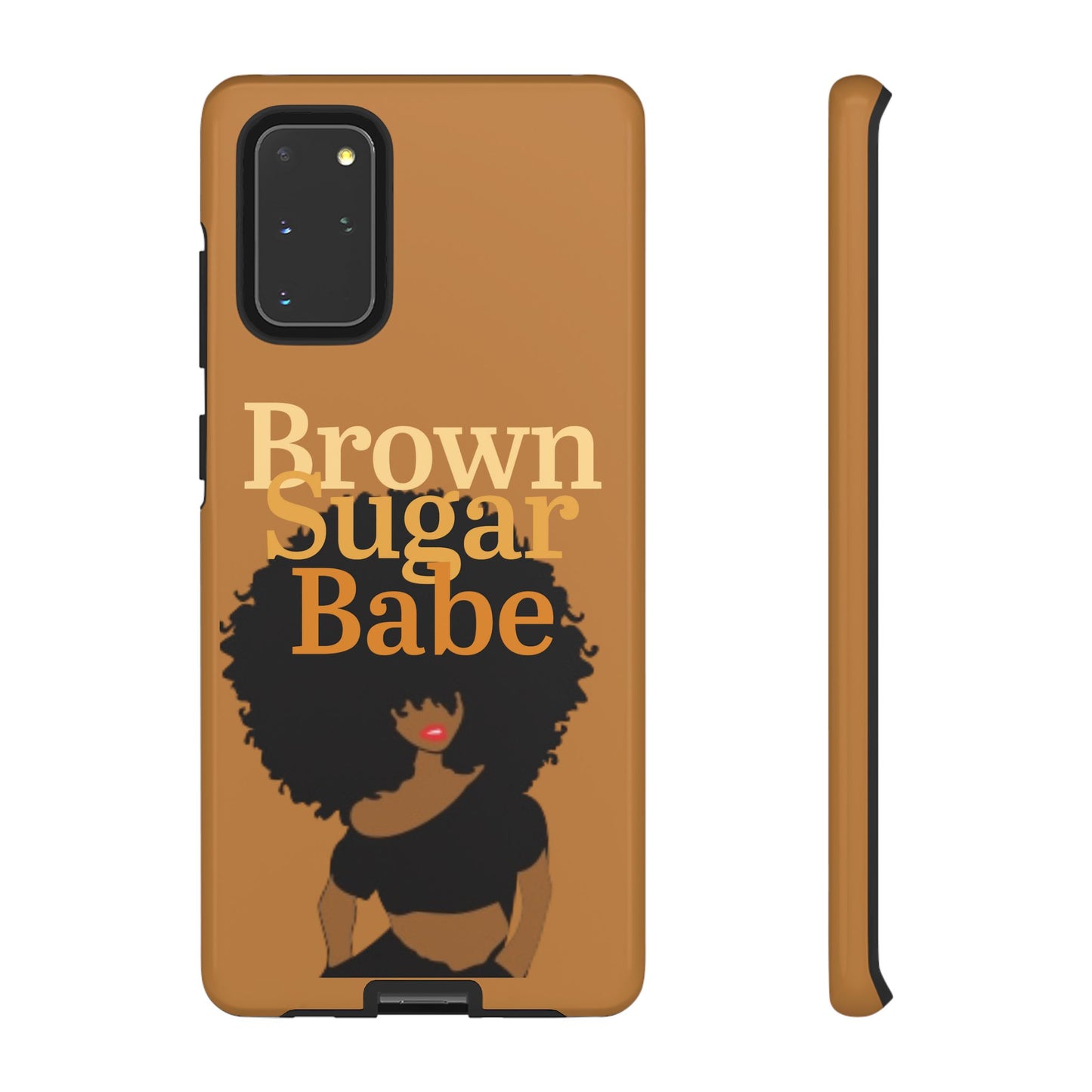 Boldly Embrace Your Melanin with the Brown Suga Babe Samsung Case - Perfect for Women Who Love Black Girl Magic!