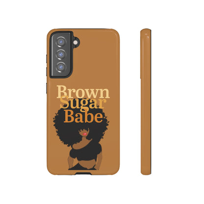 Boldly Embrace Your Melanin with the Brown Suga Babe Samsung Case - Perfect for Women Who Love Black Girl Magic!