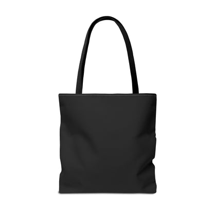 Fashionable Graffiti Tote Bag - Showstopping Black Design with Paint Splatter