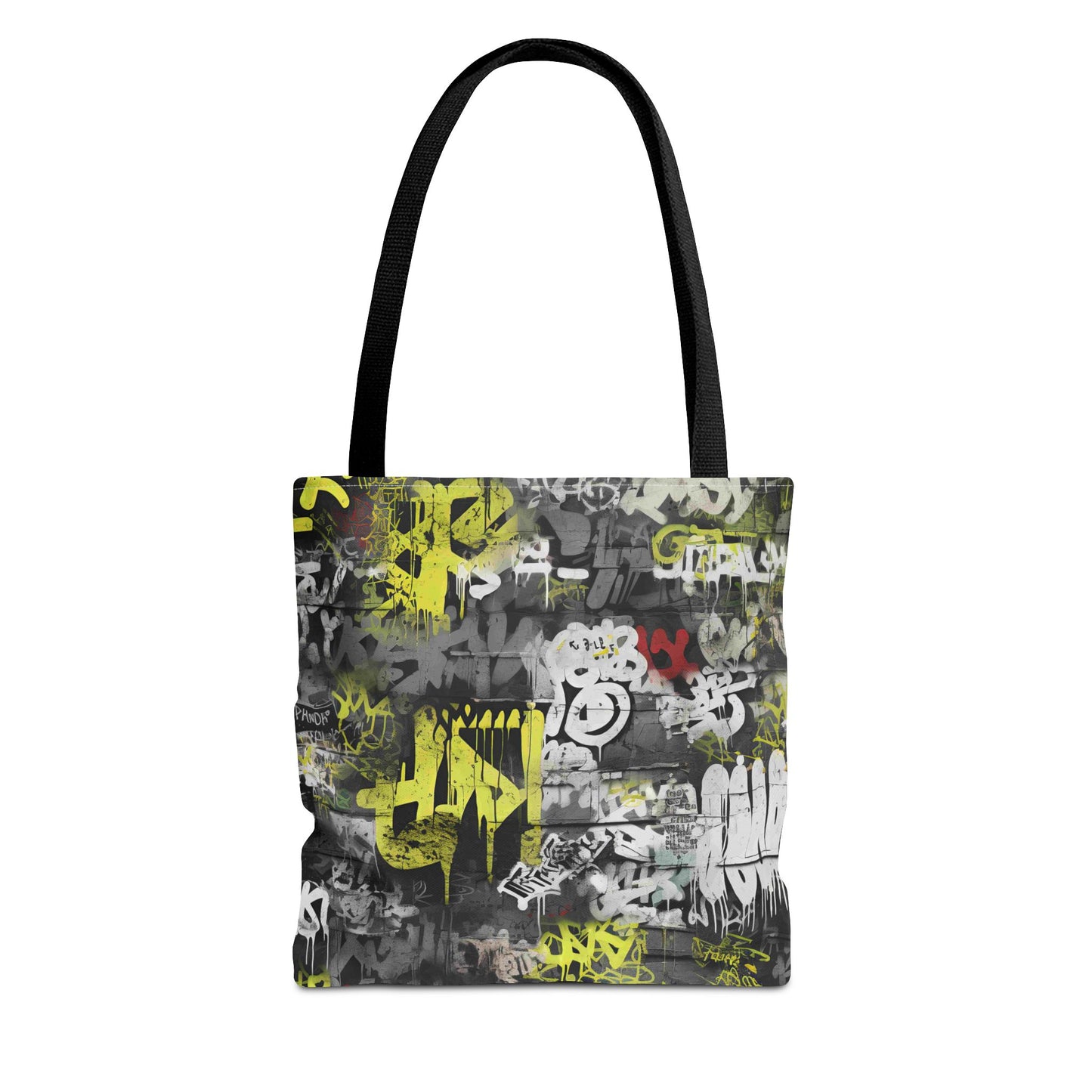 Statement Street Style Tote Bag with Graffiti Art - Fashionable and Practical