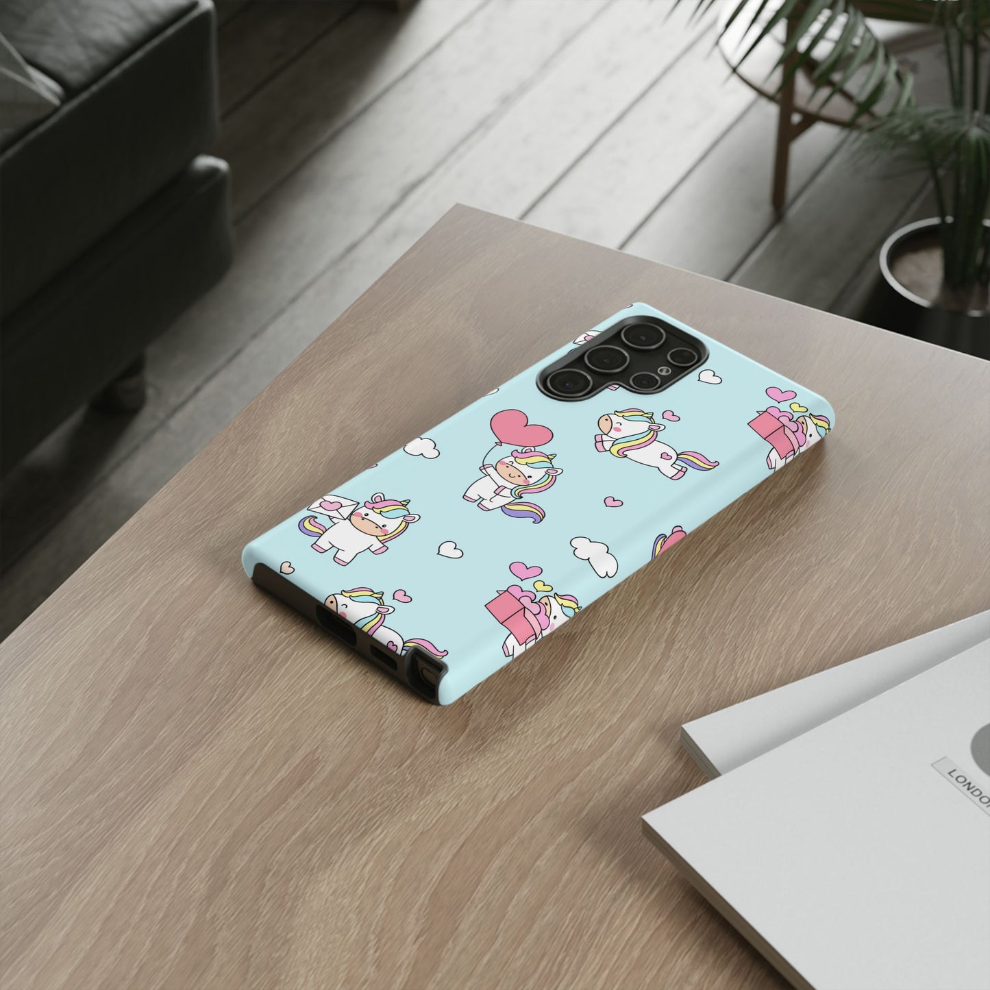 Magical Unicorn Phone Cover - Handmade to Order for iPhone and Samsung Galaxy Devices
