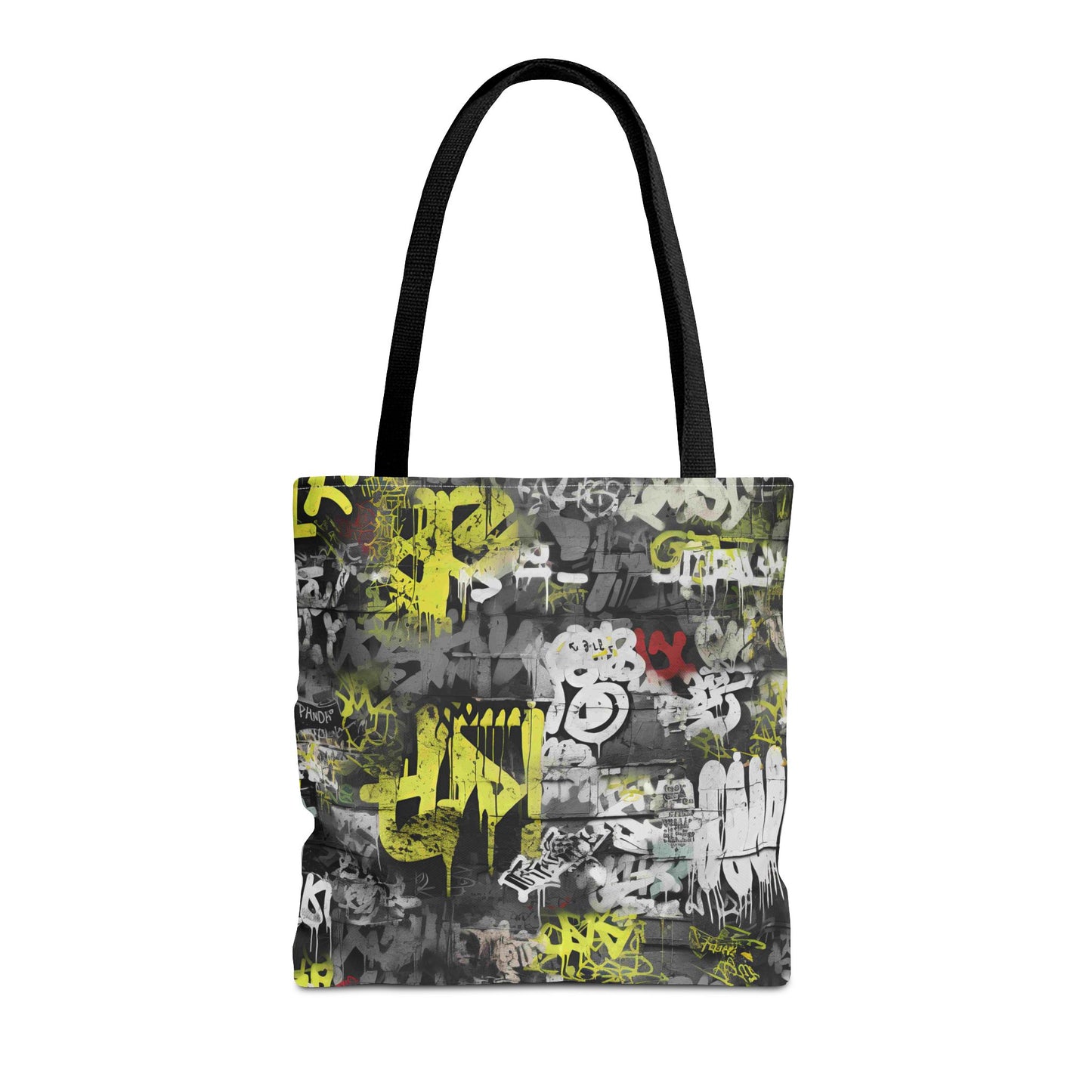 Statement Street Style Tote Bag with Graffiti Art - Fashionable and Practical