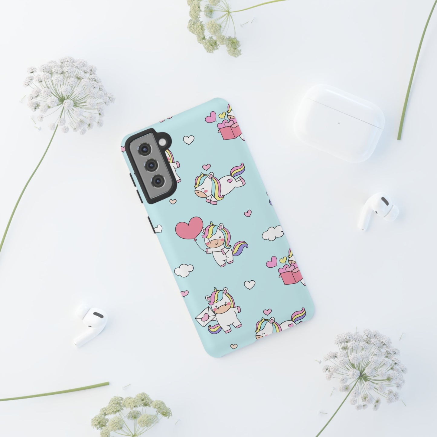 Magical Unicorn Phone Cover - Handmade to Order for iPhone and Samsung Galaxy Devices