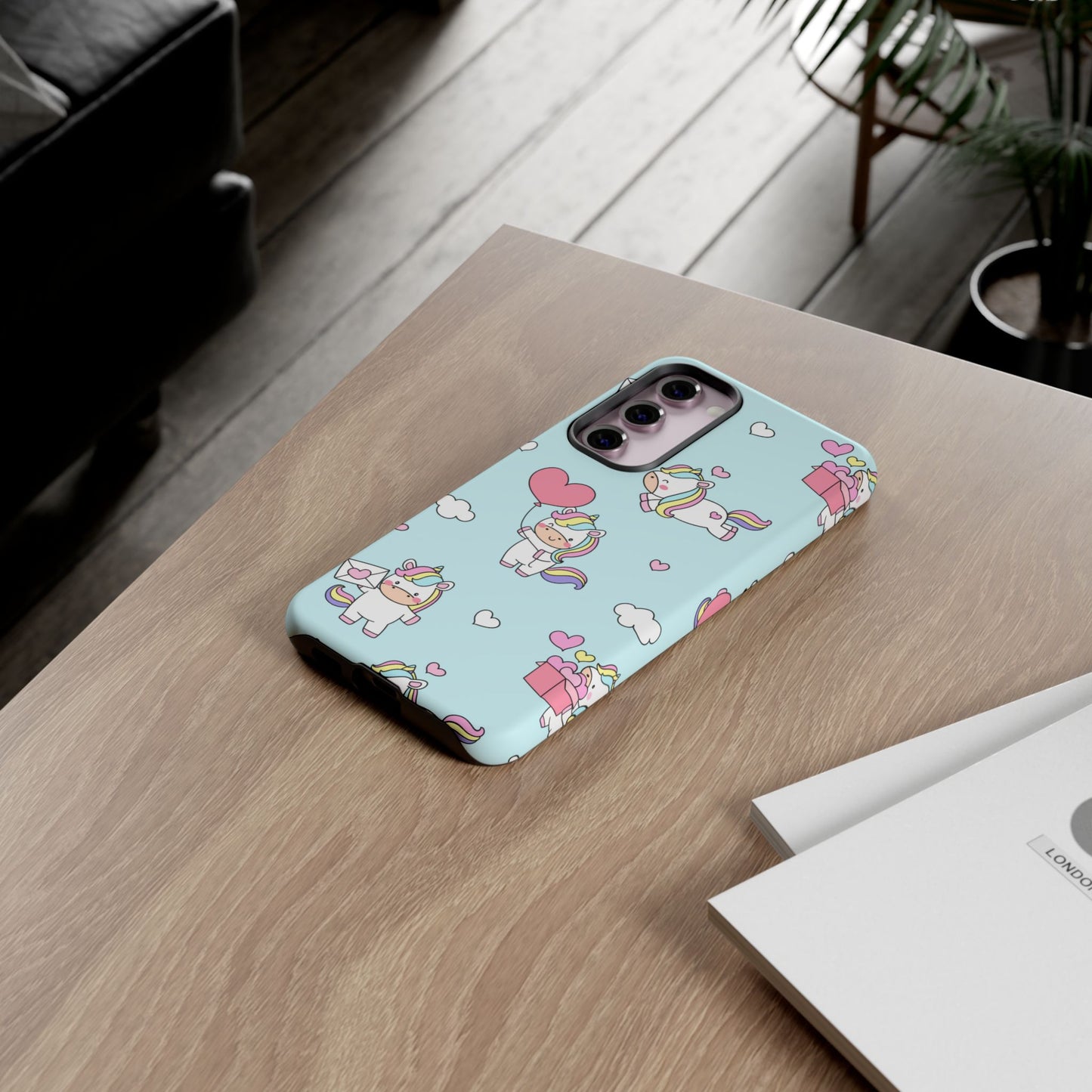 Magical Unicorn Phone Cover - Handmade to Order for iPhone and Samsung Galaxy Devices