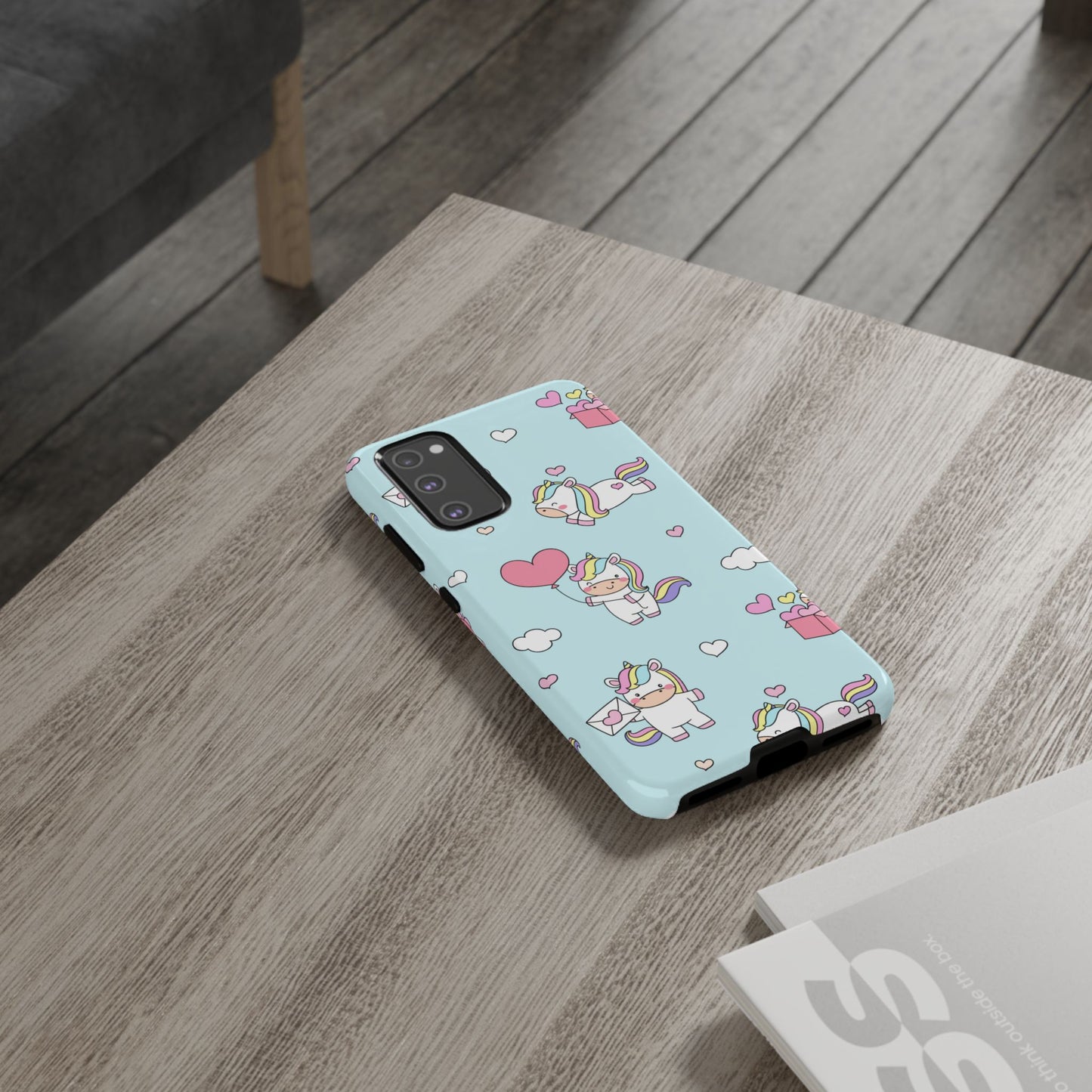 Magical Unicorn Phone Cover - Handmade to Order for iPhone and Samsung Galaxy Devices
