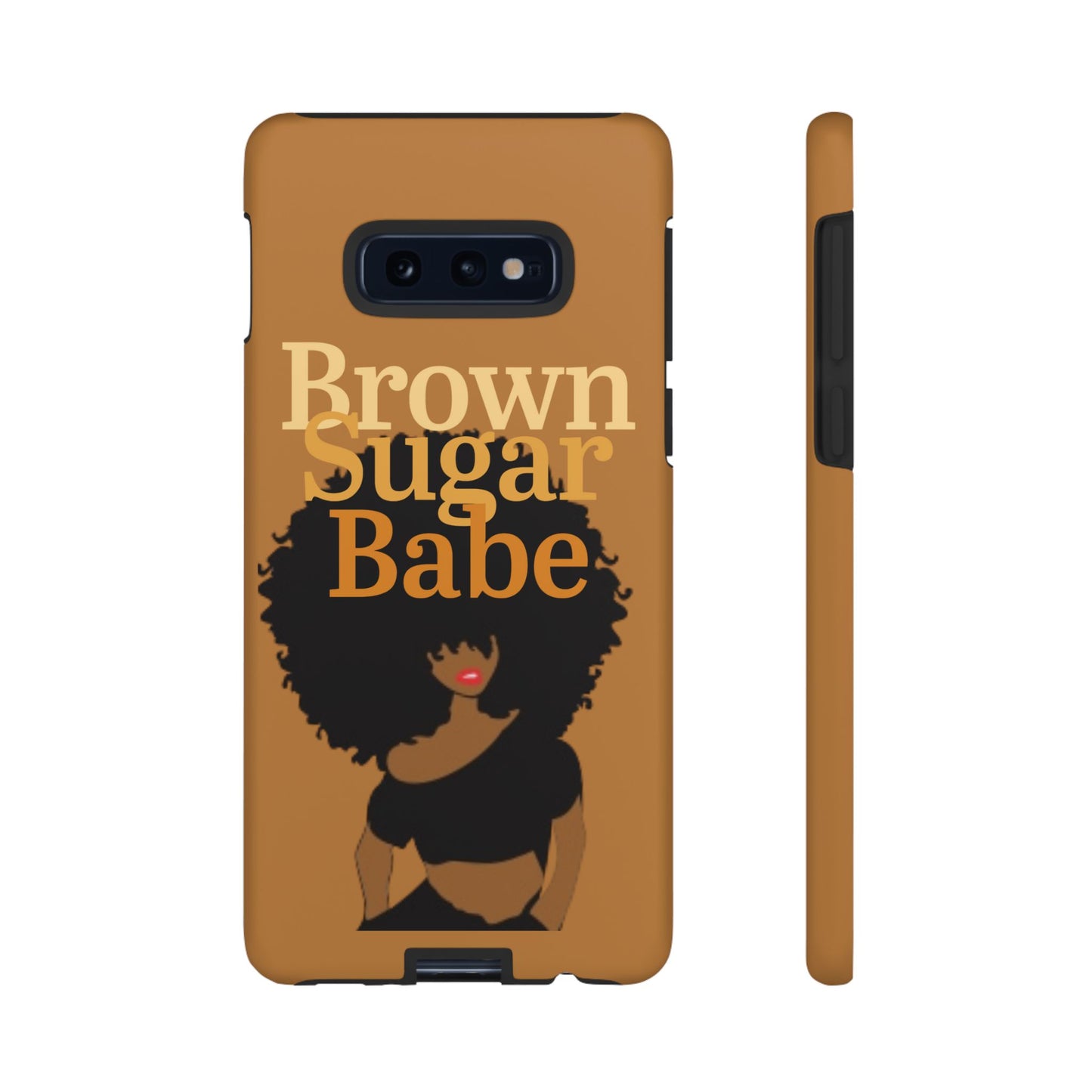 Boldly Embrace Your Melanin with the Brown Suga Babe Samsung Case - Perfect for Women Who Love Black Girl Magic!