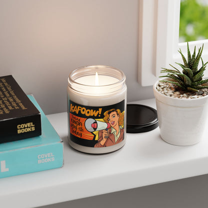 Kapoow Pop Art Soy Candle - 'Feeling KINDA Idgaf Today"