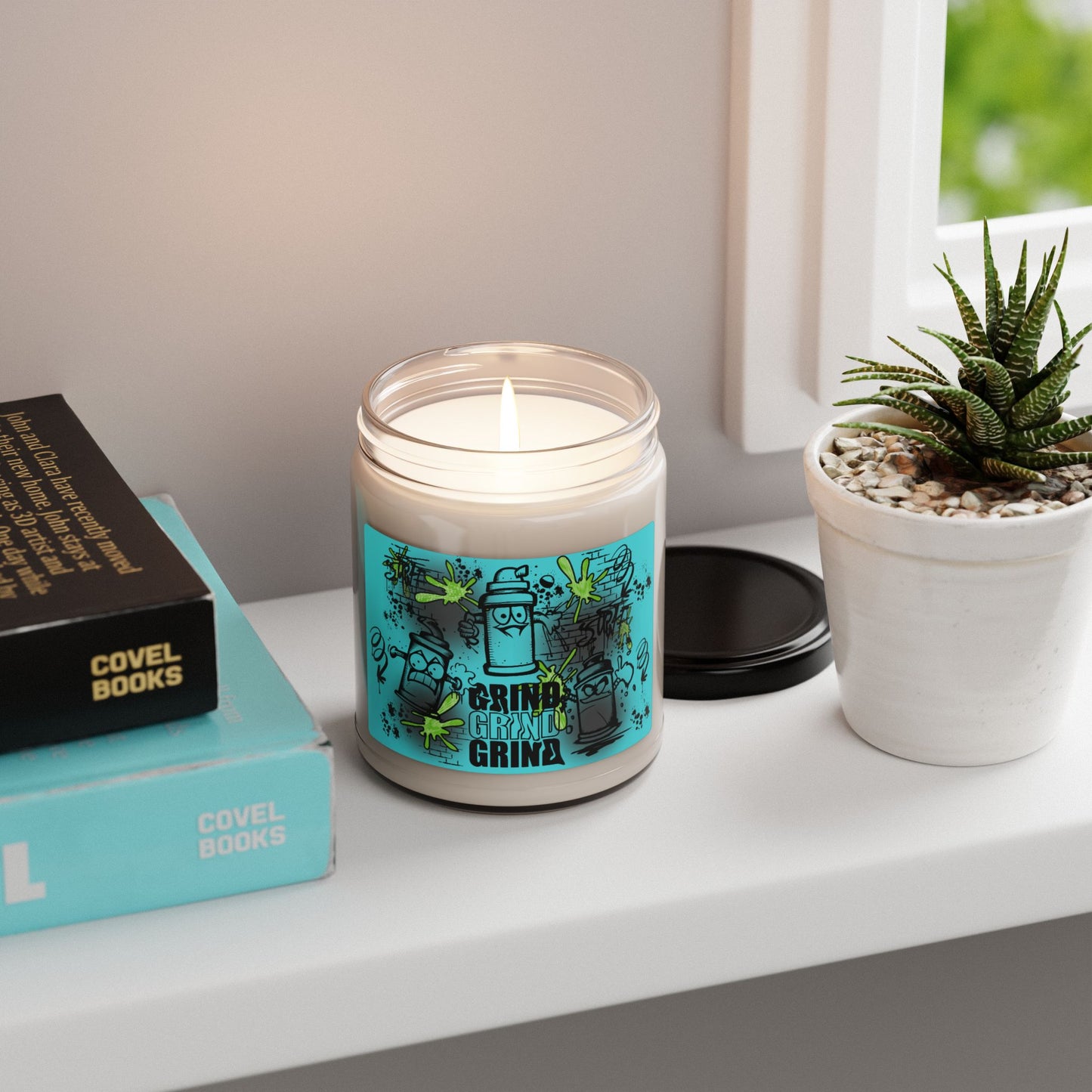 Grind Inspired Scented Soy Candle - 9oz Relaxation and Motivation