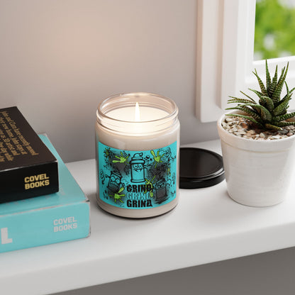 Grind Inspired Scented Soy Candle - 9oz Relaxation and Motivation
