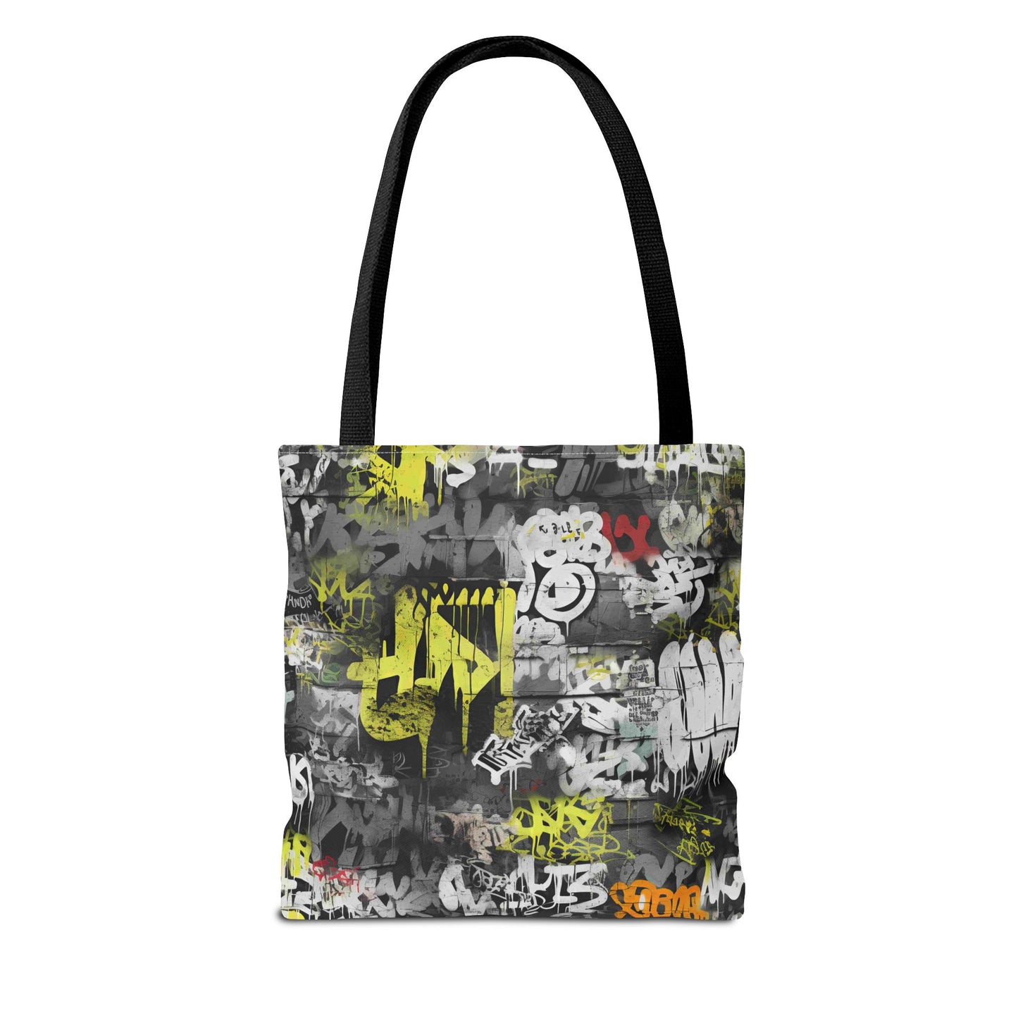 Statement Street Style Tote Bag with Graffiti Art - Fashionable and Practical