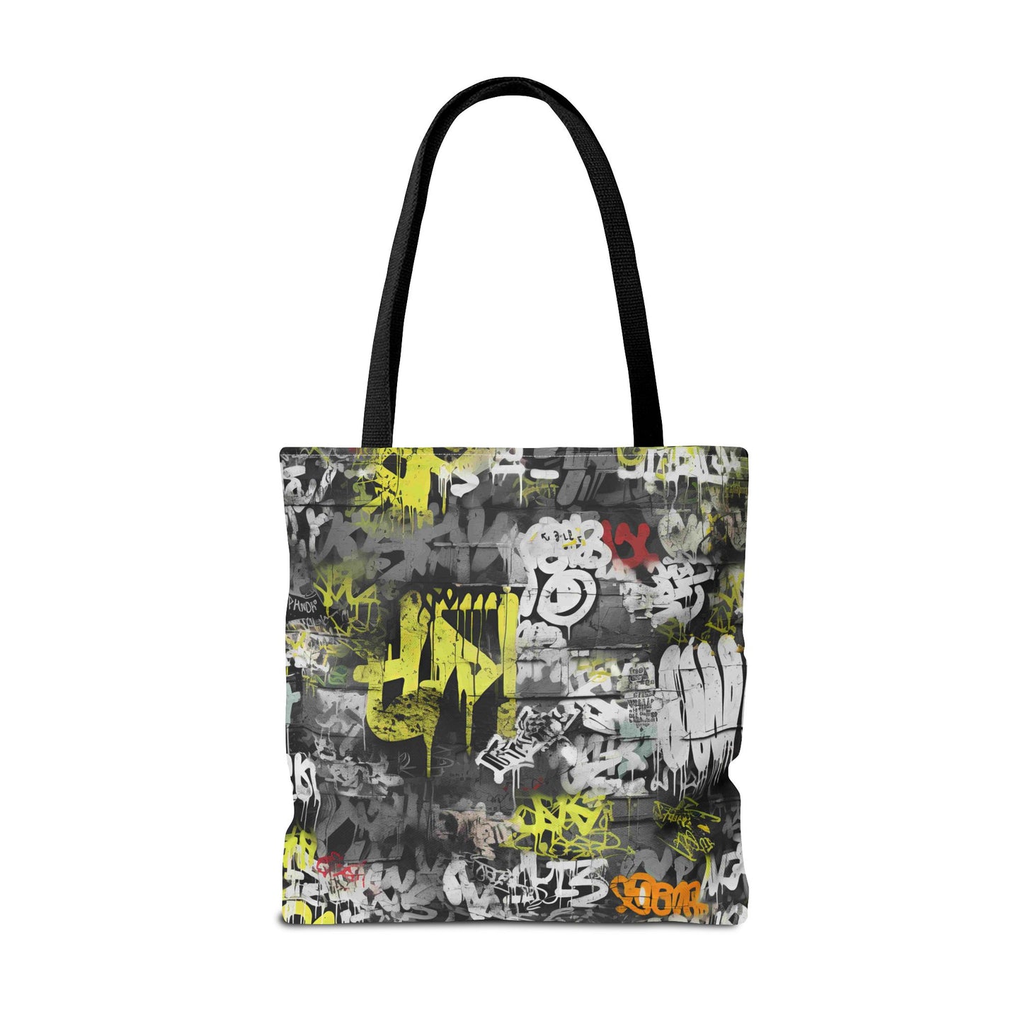 Statement Street Style Tote Bag with Graffiti Art - Fashionable and Practical
