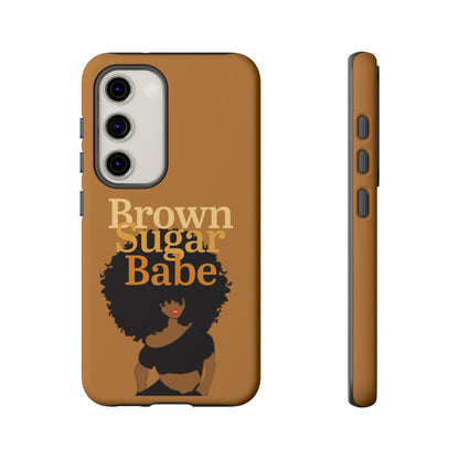 Boldly Embrace Your Melanin with the Brown Suga Babe Samsung Case - Perfect for Women Who Love Black Girl Magic!