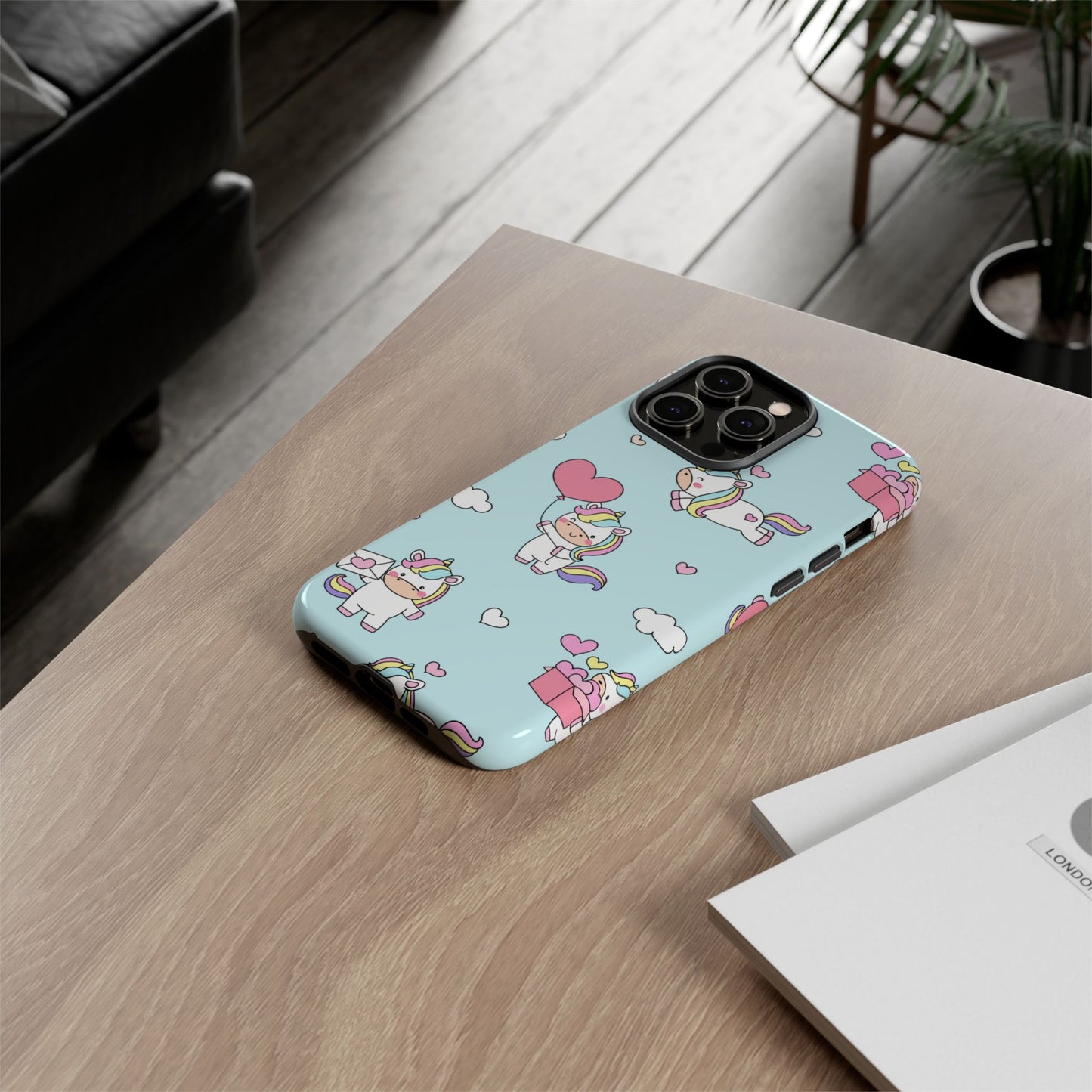 Magical Unicorn Phone Cover - Handmade to Order for iPhone and Samsung Galaxy Devices