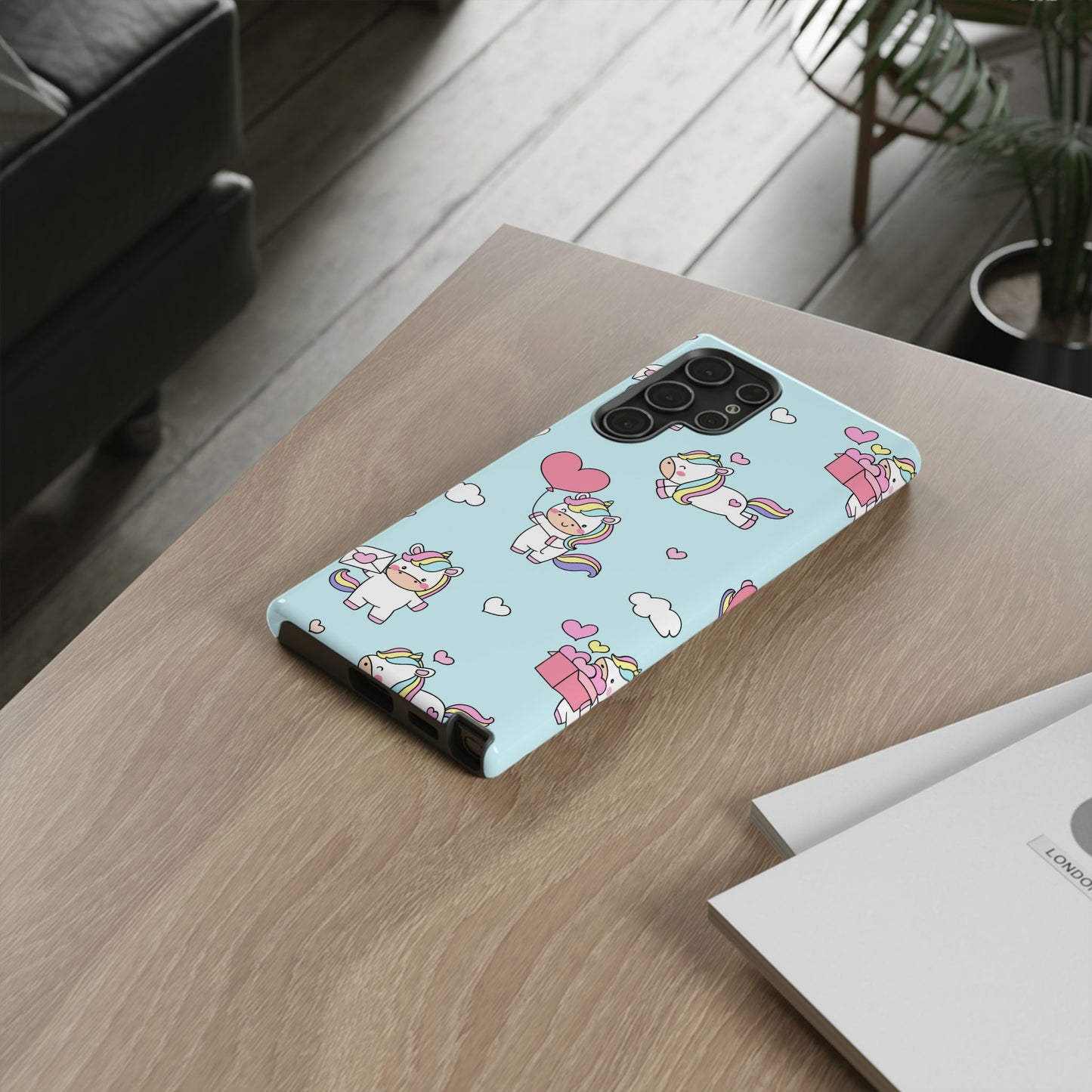 Magical Unicorn Phone Cover - Handmade to Order for iPhone and Samsung Galaxy Devices