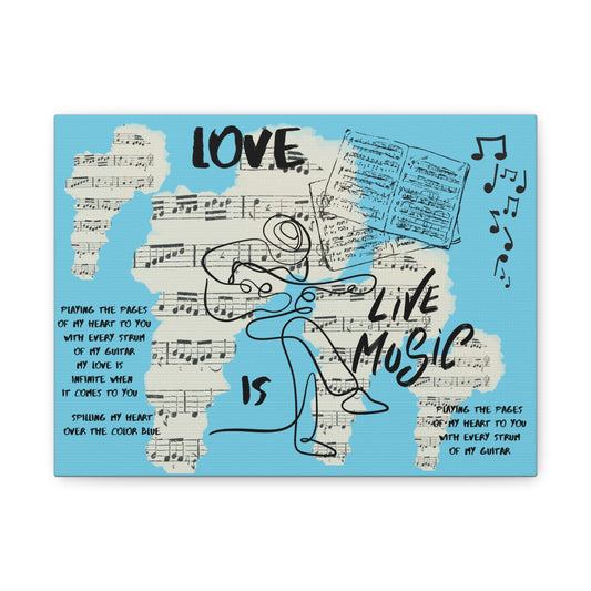 Live Music Canvas Wall Art - Home Decor for Music Lovers - KismetWonders