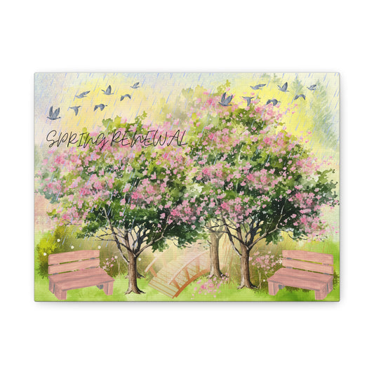 Spring Renewal Canvas Art - Vibrant Nature Decor for Homes - KismetWonders