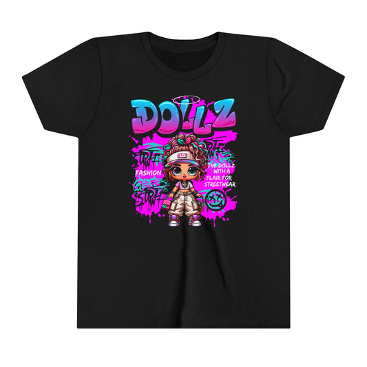 Trendy Kids' T-Shirt - Dollz Streetwear Art Design - KismetWonders