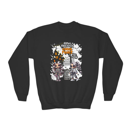 Spooktacular Kids Halloween Sweatshirt | Youth Spooky Cozy Pullover - KismetWonders
