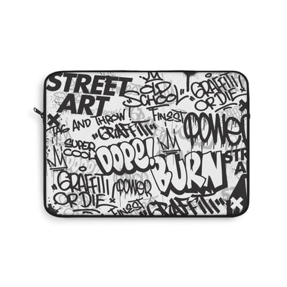 Street Art Graffiti Style Laptop Sleeve - Urban Flair at its Finest - KismetWonders