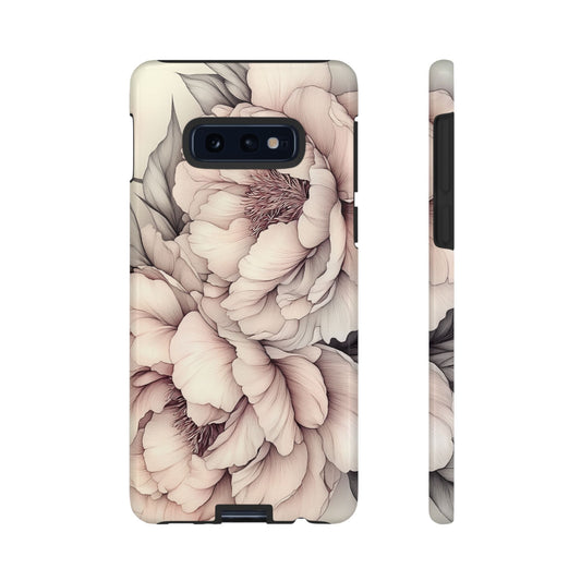 Floral Phone Case | Chic Tough Case with Elegant Design - KismetWonders