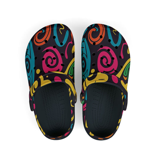 Colorful Kid's EVA Foam Clogs - Fun and Playful Footwear for Kids - KismetWonders