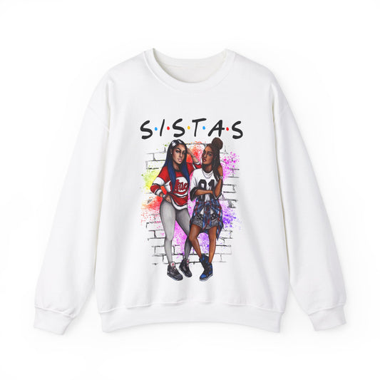 Unisex Sweatshirt for Close Friends: Sistas Style Statement - KismetWonders